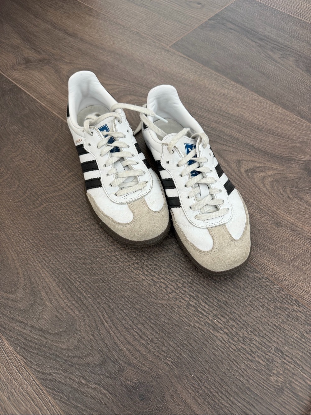Adidas Samba Classic White & Black Sneakers